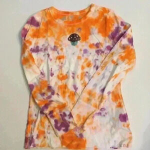 Long sleeve tie dye T-shirt